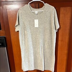 a new day Heathered Beige Sweater Dress